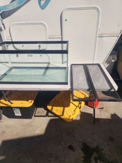 Glass Aquarium Tank with Mesh Screen Lid