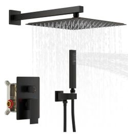 50% OFF - Single-Handle 2-Spray Shower Faucet Oil Rubbed Bronze w/ Valve Included