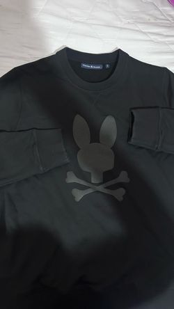 Psycho Bunny Black Crewneck Sweatshirt