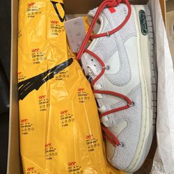 Nike Dunk Low Off-White “Lot 33” Size 10