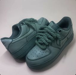 Nike Air Force 1 Size 7 Men 8.5 Women Custom Dip Dye Thick Rope