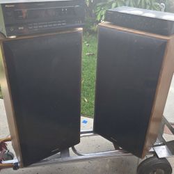 Speakers, Receiver/stereo, And Equalizer.