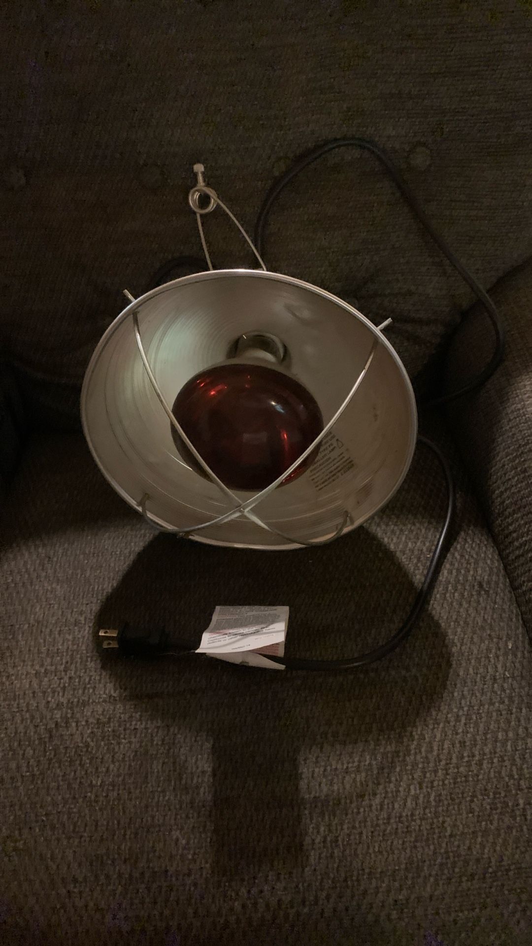 Red Heat Lamp