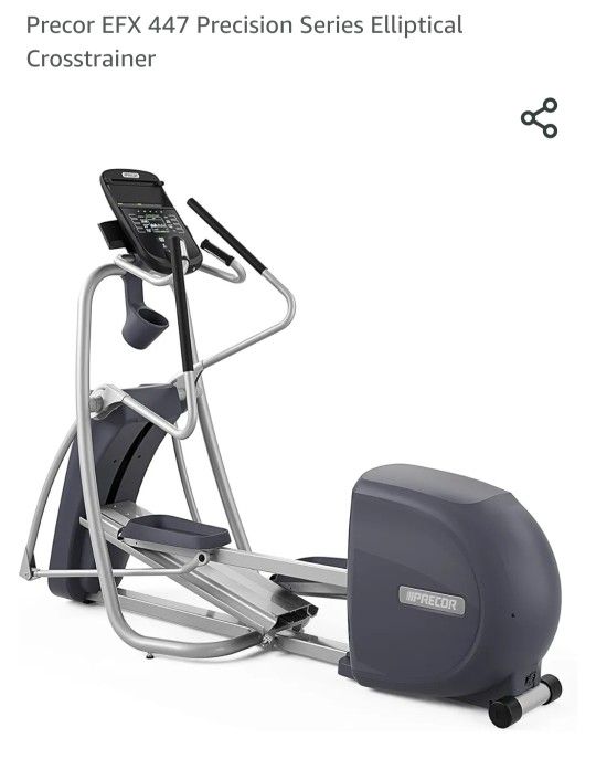EFX 447 Precor Commercial Elliptical-perfect condition!