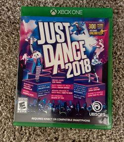 Never Used Just Dance 2018 Xbox One
