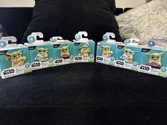 Star Wars Grogu Mini Figures Series 4 – Lot of 7 – New