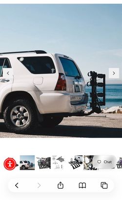 Hitch-Mounted Bike Rack