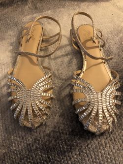 BRAND NEW Badgley Mishka Gold Women’s 9.5