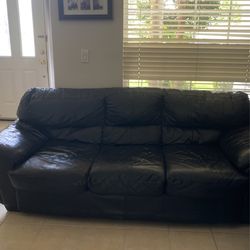 Leather Sofa