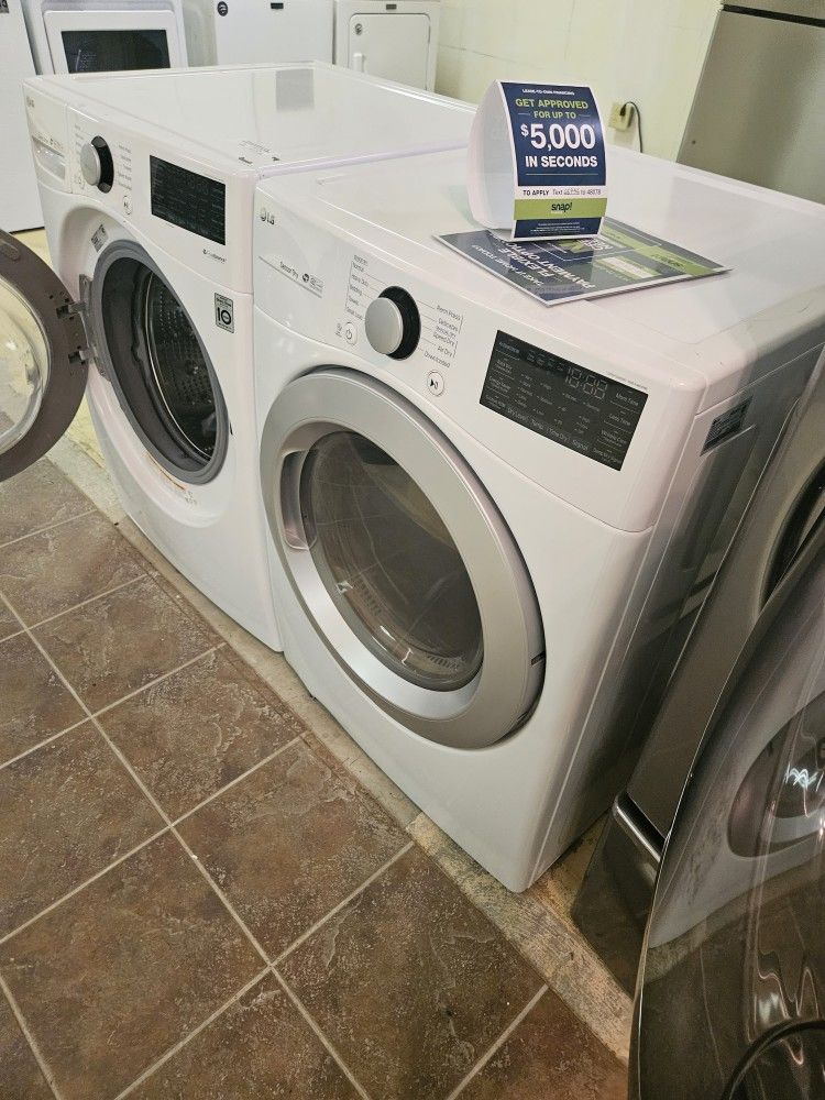Lg Washer And Dryer Used Good Conditions 