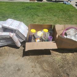 Free Clothes & Misc. Items On Curb

