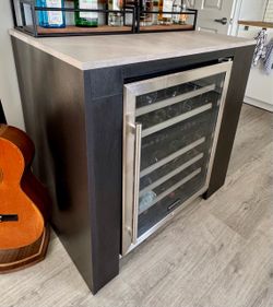 Bar Cabinet with space for wine cooler (not included)