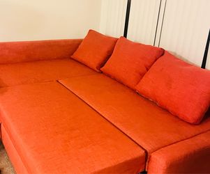 Ikea 3 seats sleep sofa