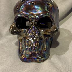 Iridescent Skull Piece