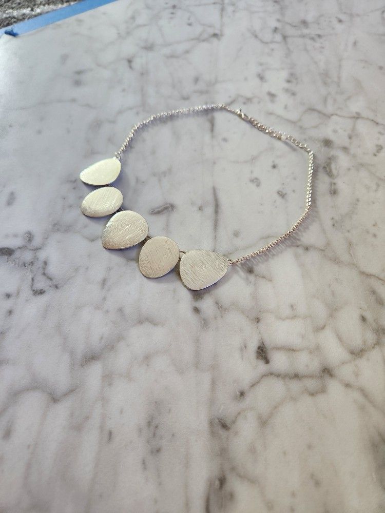 Silver Statement Necklace