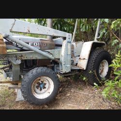 Ford Diesel Tractor  Front Loader