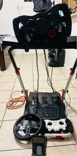 Logitech Racing Wheel Stand with Pedals and Wheels