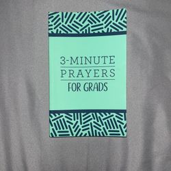 3 Minute Prayers For grads Book