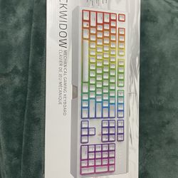 NEW Razer BlackWidow Mercury White Mechanical Gaming Keyboard RGB