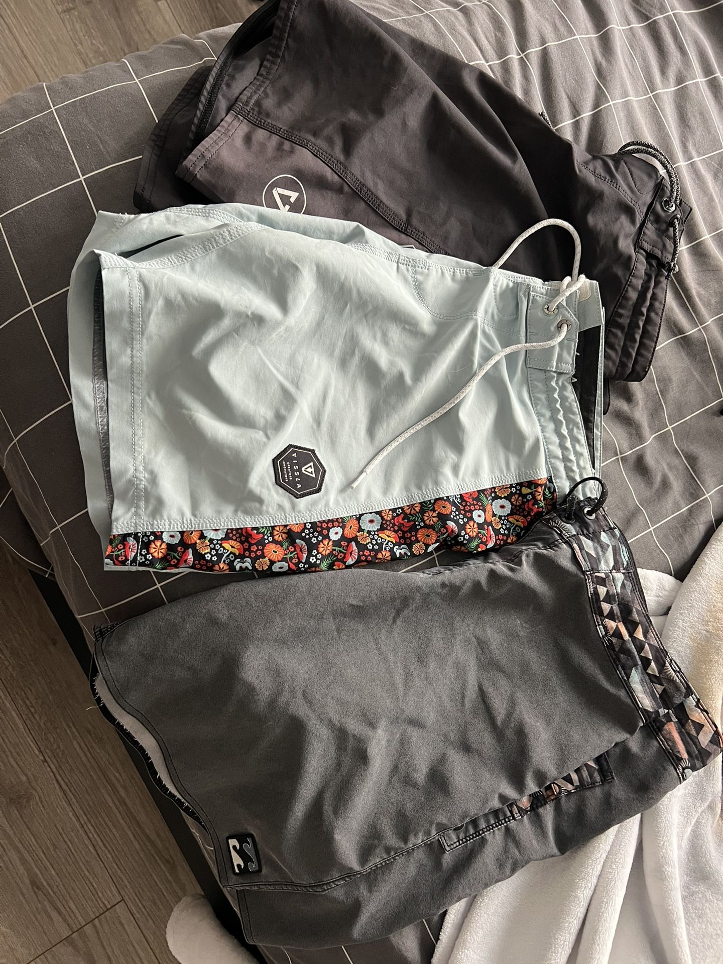 Vissla And Billabong Swim trunks