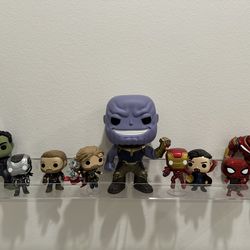 Avenger Funko Pop Iron Man, Spider-Man Thanos Thor Hulk