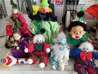 Clown dolls