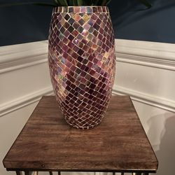 Pier 1 Large Mosaic Vase