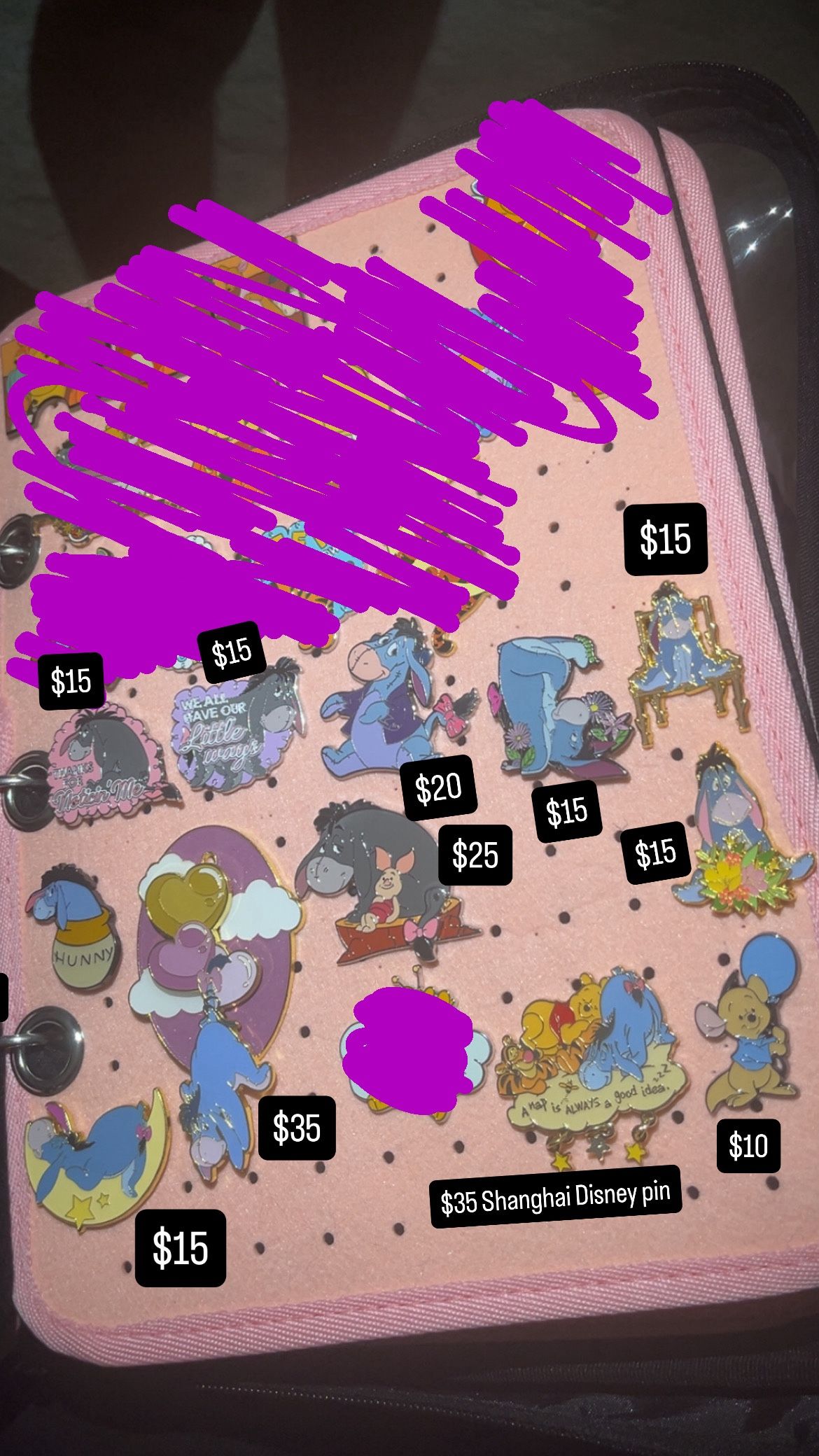 Eeyore Disney Pins For Sale!
