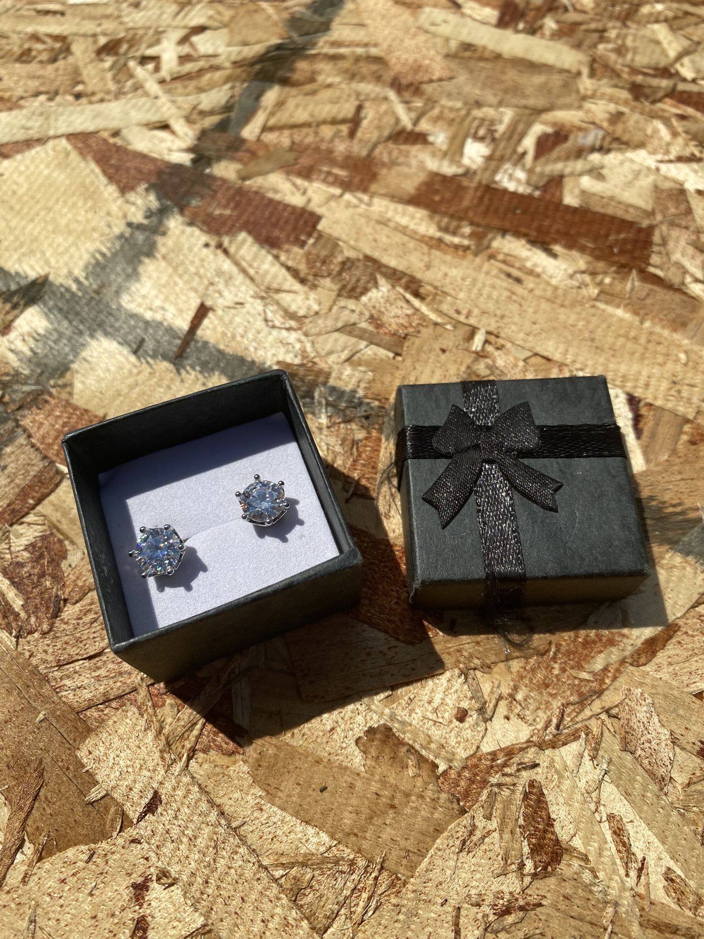 3ct Moissanite Stud Earrings