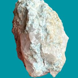 Kyanite And Quartz Specimen. Graves Mountain. Rocks Minerals Crystals Gemstones