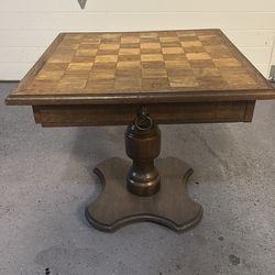 Vintage table checkers/chess