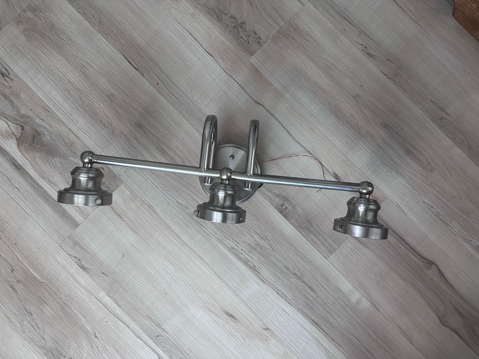 Brushed Nickel Bathroom light Fixture