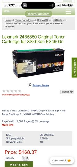 Lexmark ink