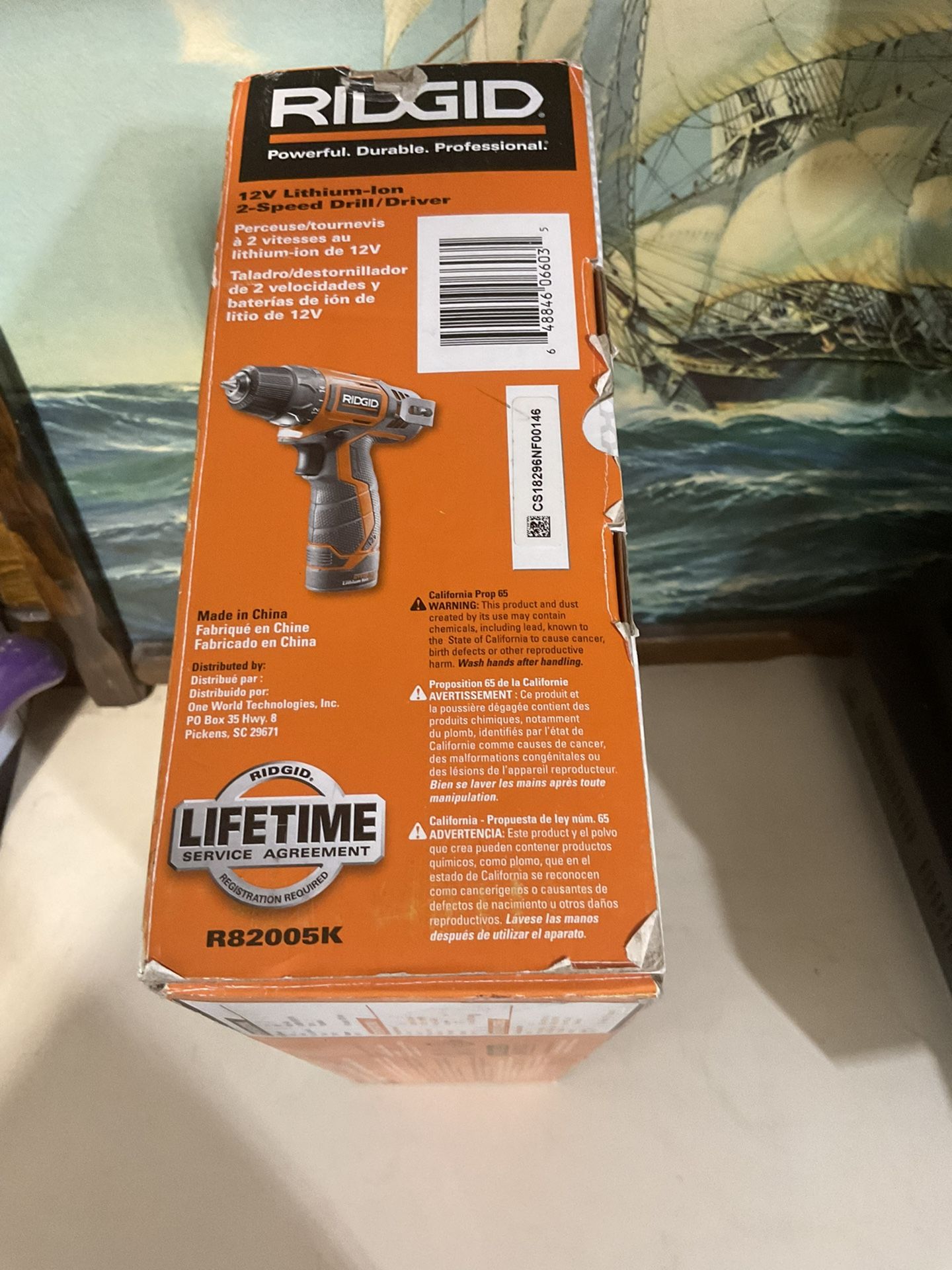Ridgid R82005k 12v Lithium ion Cordless Drill 120 .00 OBO for Sale in Bloomfield NJ OfferUp