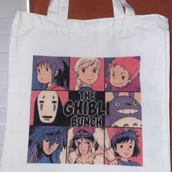 The Ghibli Bunch Tote Bag