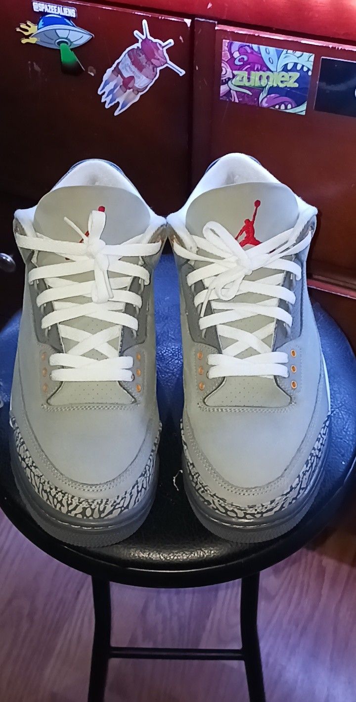Cool Grey Jordan 3s