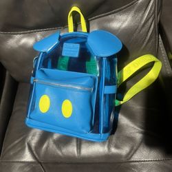 Disney Loungefly Mickey Mouse Neon Translucent 