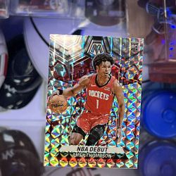 2023-24 Panini Mosaic - NBA Debut Amen Thompson #269 Silver Prizm (RC)