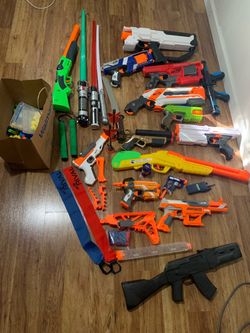 Nerf Gun Bundle With Ammo!