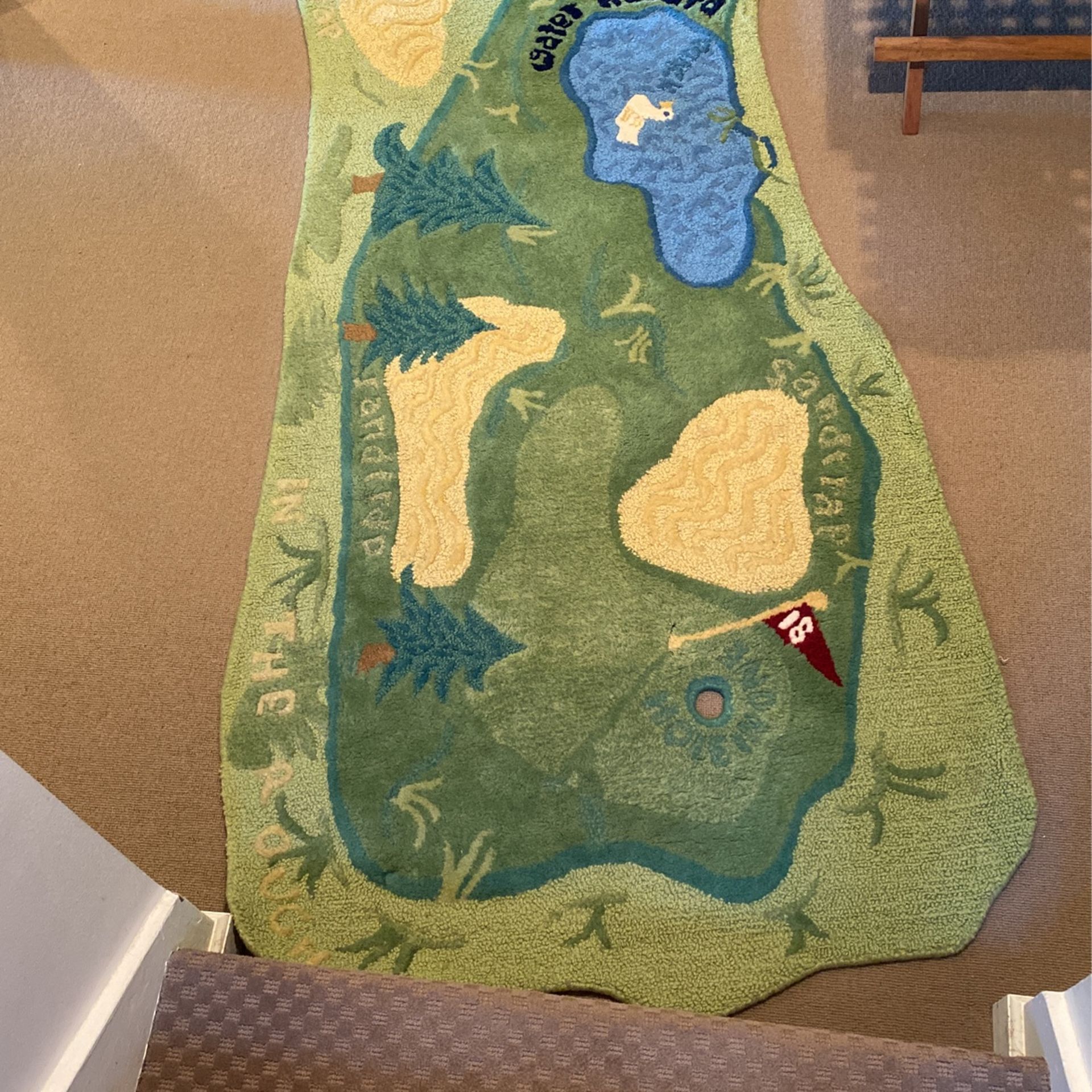 Wool Golf Rug - Pottery Barn