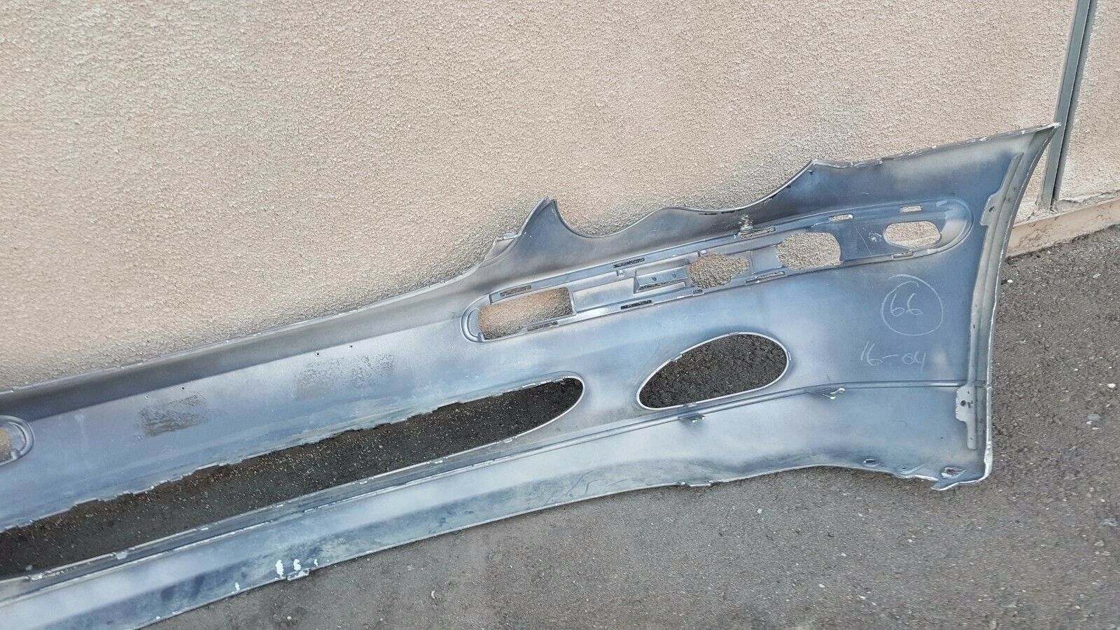 01 02 03 04 2001 2002 MERCEDES BENZ W203 C CLASS C230 C320 FRONT BUMPER COVER