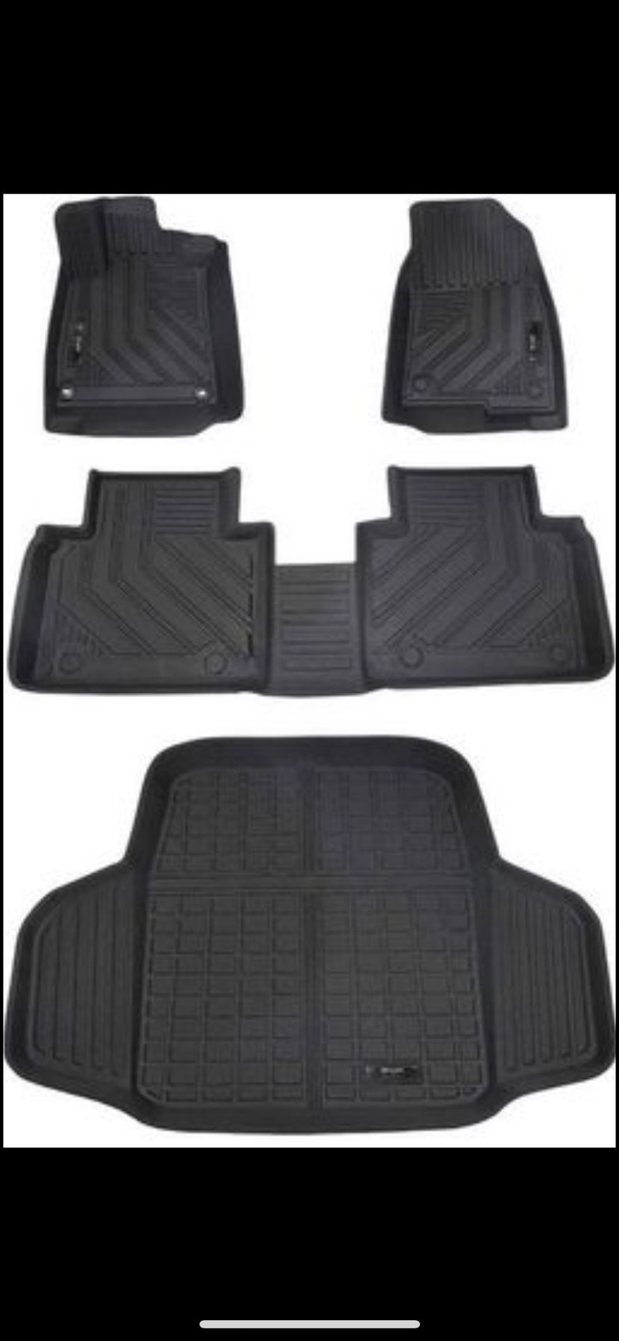 Shvgen Car Floor Mats & Cargo Trunk Liners Compatible for Honda Accord (Retails $175