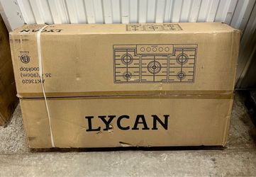 Lycan 36" Stainless Steel Gas Cooktop 5 Burners