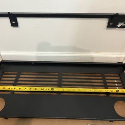 Drop Down Tailgate Table Storage Cargo Shelf  2018-21 Jeep Wrangler JL  & Gladiator JT 2 door 4 