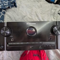 Black Marantz Av Surround Receiver Sr5009