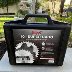 Freud 10” Super Dado Set – Brand New