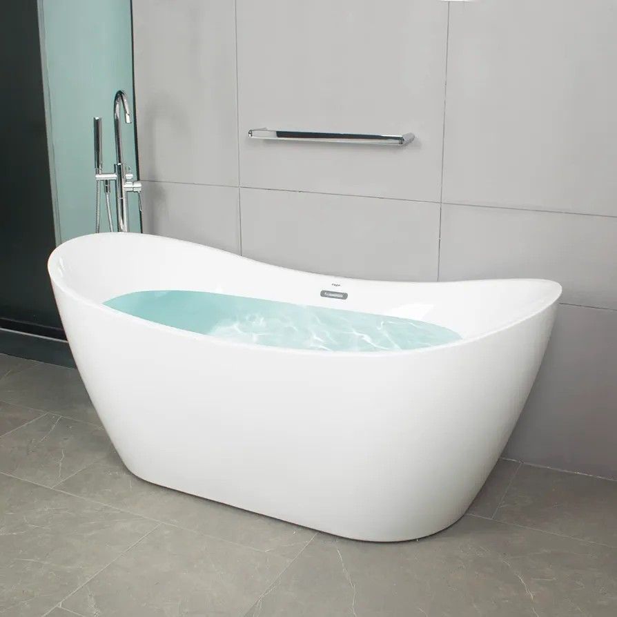 Acrylic Freestanding Bathtub, Contemporary Freestanding Tub New 