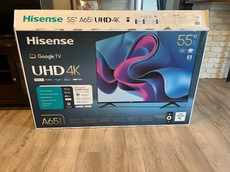 Hisense 55A65K 55" Class A6 Series LED 4K UHD Smart Google TV