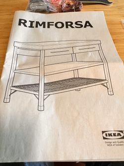 Ikea Rimforsa Stainless Steel/Bamboo Work Bench for Sale in Portland, OR -  OfferUp