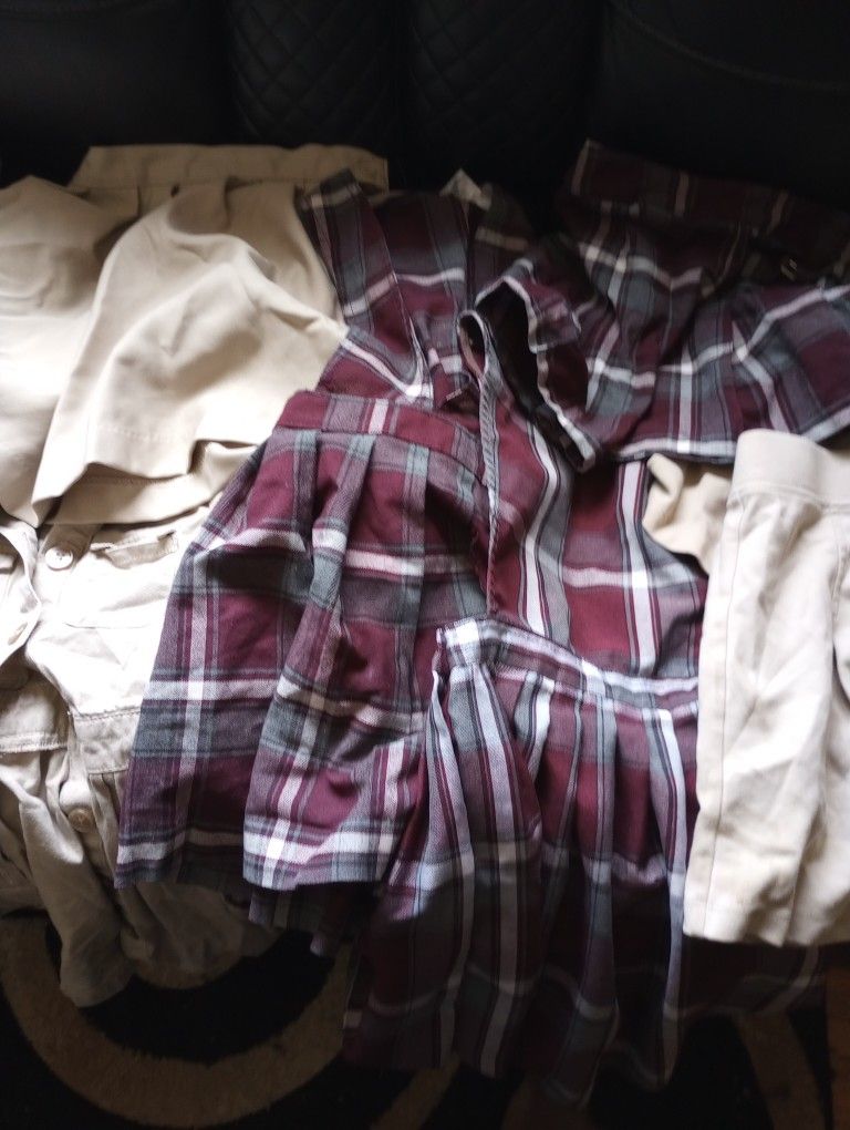 Girls School Uniform Sizes 3-8 ( 27 Pieces)